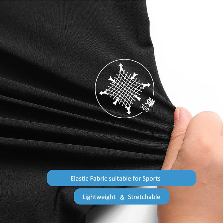 Men's summer sports shorts Black Gray