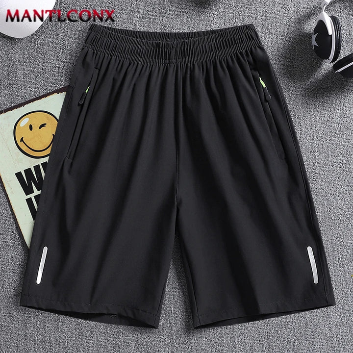 Men's summer sports shorts Black Gray