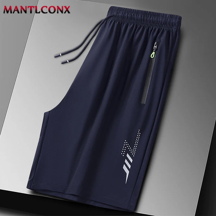 Men's summer sports shorts Black Gray