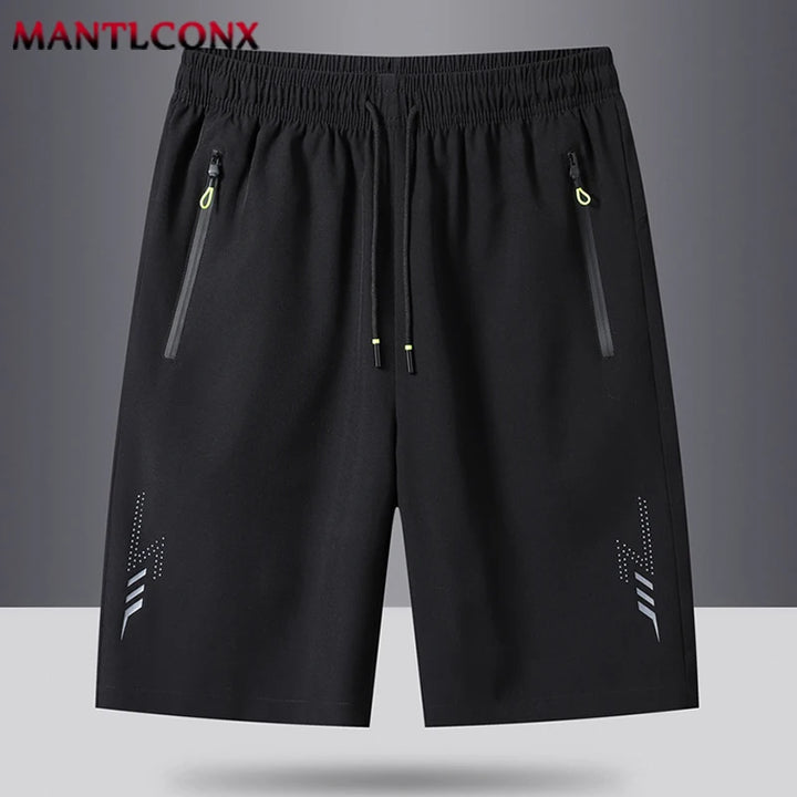 Men's summer sports shorts Black Gray