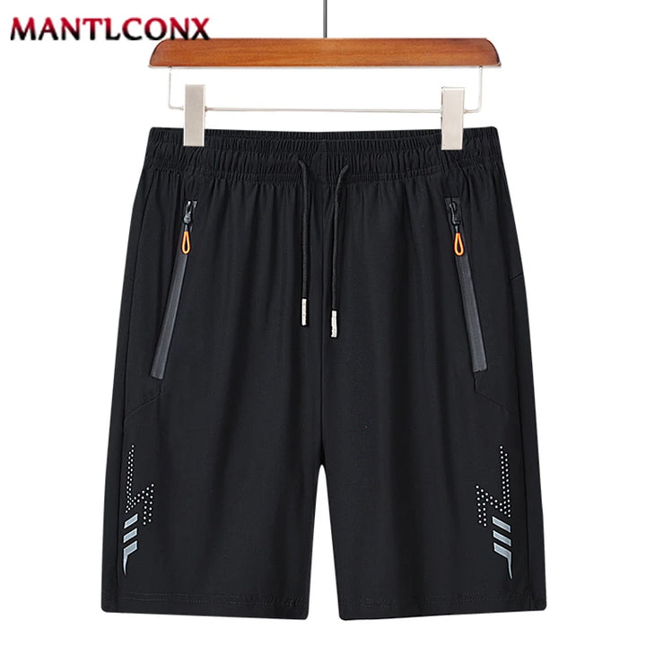 Men's summer sports shorts Black Gray