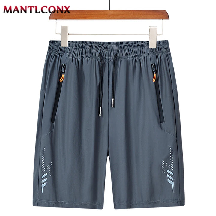 Men's summer sports shorts Black Gray