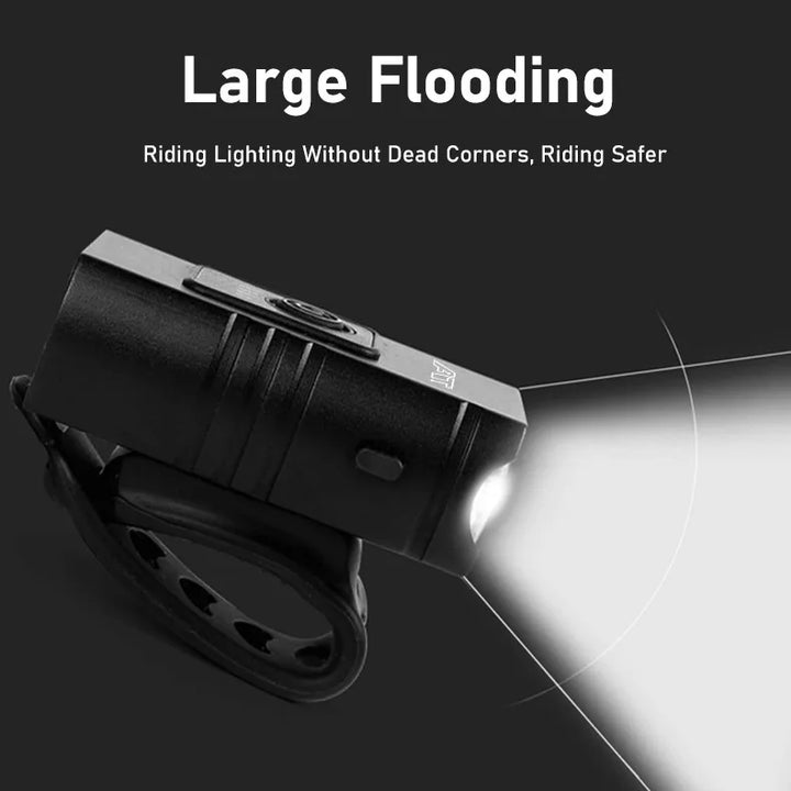 Type-C Rechargeable LED Bicycle Front Light