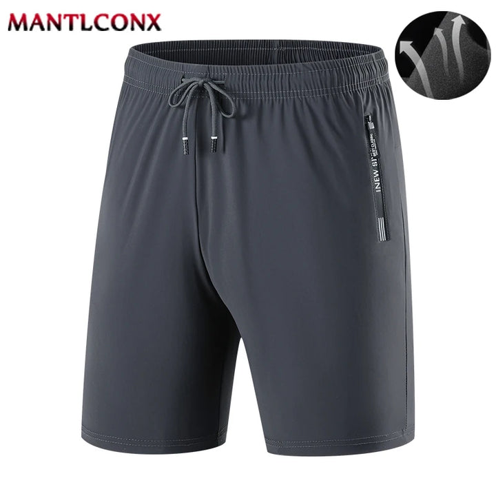 Men's summer sports shorts Black Gray