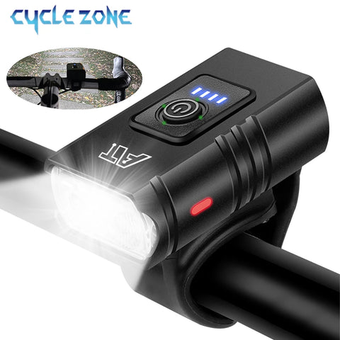 Type-C Rechargeable LED Bicycle Front Light