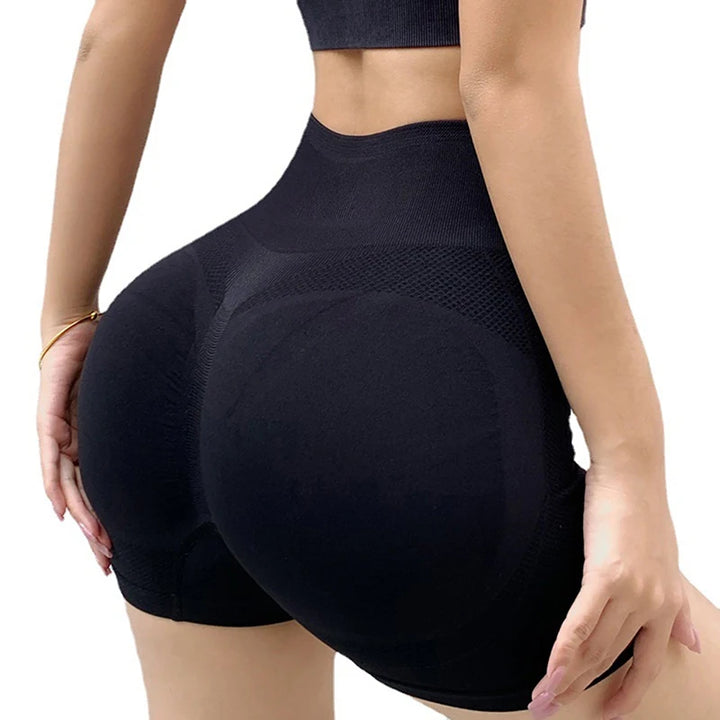 Women's high-waisted sports shorts