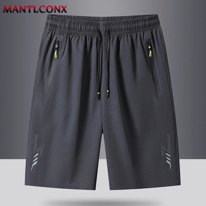 Men's summer sports shorts Black Gray